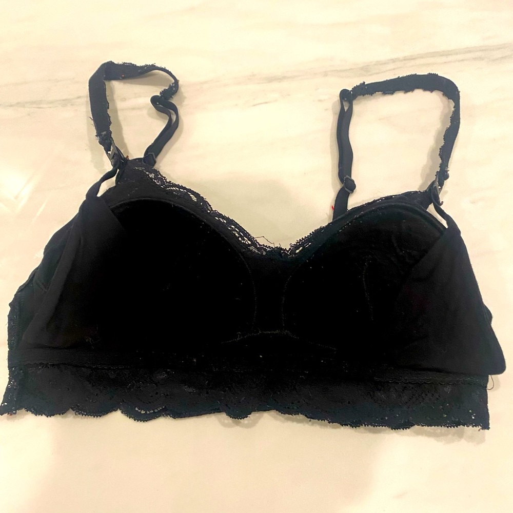 Cosabella Black Lace Nursing Bra-Never Say Never